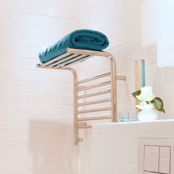 JIS Sussex Newhaven 480mm x 520mm Designer Stainless Steel Towel Rail #4