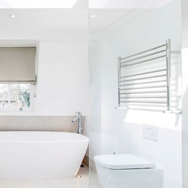 JIS Sussex Newick 600mm x 1000mm Stainless Steel Towel Rail #2