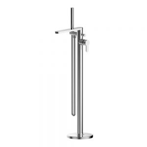 Nuie Arvan Chrome Floor Standing Bath Shower Mixer Tap