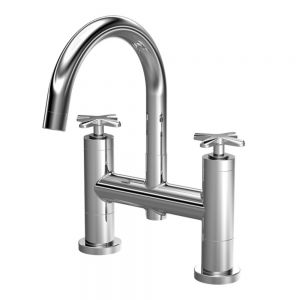 Nuie Aztec Chrome Bath Filler Tap