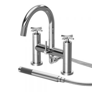 Nuie Aztec Chrome Bath Shower Mixer Tap