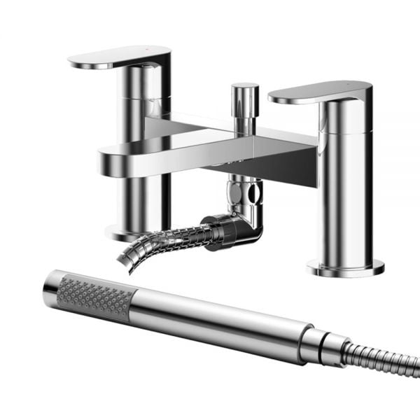 Nuie Binsey Chrome Bath Shower Mixer Tap