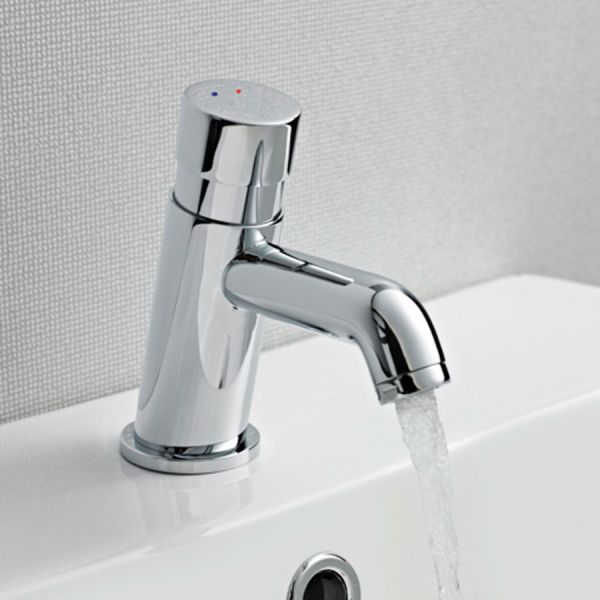 Nuie Non Concussive Chrome Mono Basin Mixer Tap #2