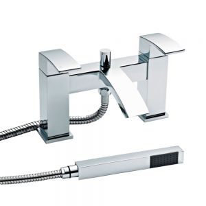 Nuie Vibe Chrome Bath Shower Mixer Tap