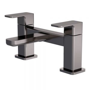 Nuie Windon Brushed Pewter Bath Filler Tap