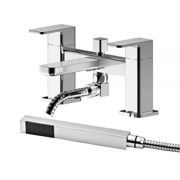 Nuie Windon Chrome Bath Shower Mixer Tap