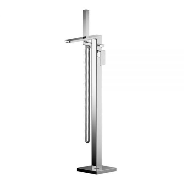 Nuie Windon Chrome Floor Standing Bath Shower Mixer Tap