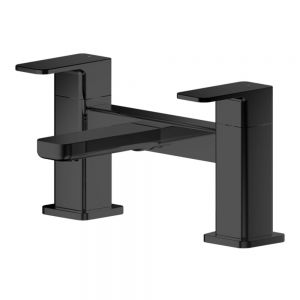 Nuie Windon Matt Black Bath Filler Tap