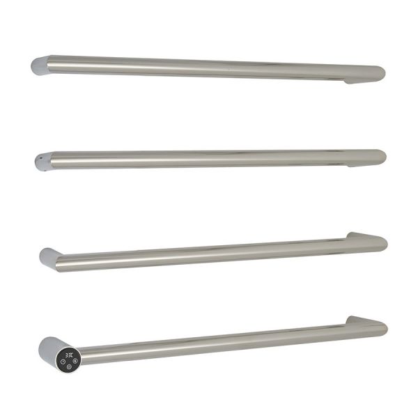 JTP Obi Chrome 485 x 600 Designer Electric Towel Rail