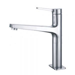 JTP Omega Chrome High Neck Kitchen Mixer Tap