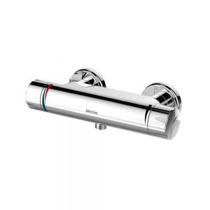 Bristan OPAC thermostatic exposed bar shower valve with Fast Fit connections OP SHXVO ISOL EH C
