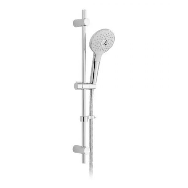 Vado Ora Chrome Round Slider Rail Shower Kit