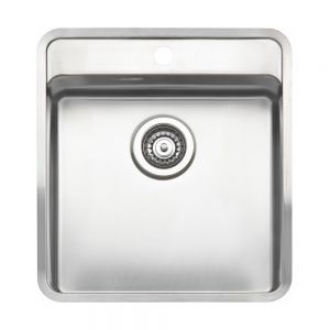 Reginox Ohio Single Bowl Stainless Steel Kitchen Sink 440 x 510mm