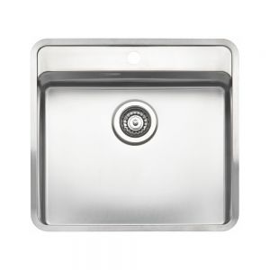 Reginox Ohio Single Bowl Stainless Steel Kitchen Sink 540 x 510mm
