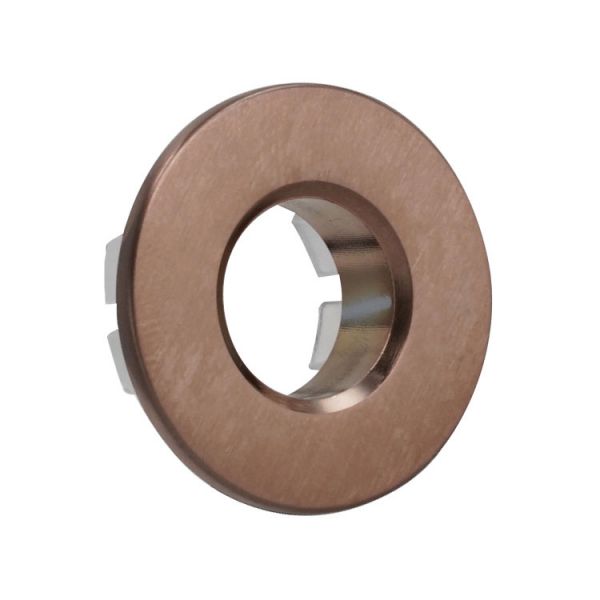 JTP Brushed Bronze Overflow Cover