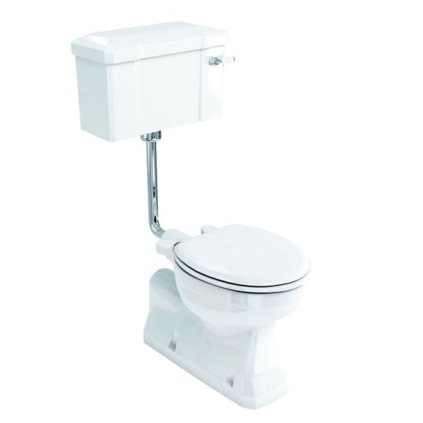 Burlington S Trap Pan and Low Level Compact Cistern P19 C3