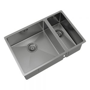 Ellsi Elite 1.5 Bowl Inset or Undermount Stainless Steel Kitchen Sink