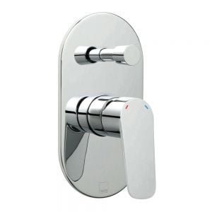 Vado Photon Two Outlet Concealed Manual Shower Valve with Diverter