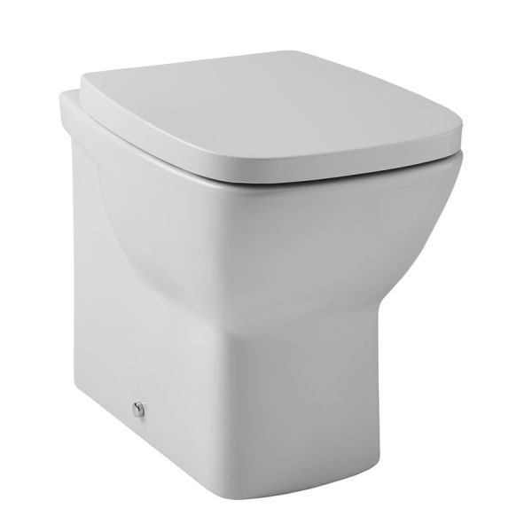 Kartell Evoque Back To Wall WC with Soft Close Toilet Seat