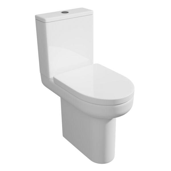 Kartell Bijoux Comfort Height Close Coupled WC with Cistern and Toilet Seat