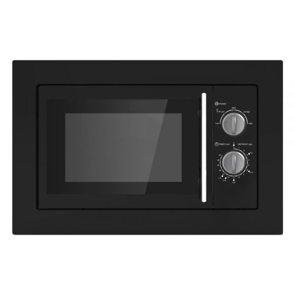 Prima Black Built In Microwave