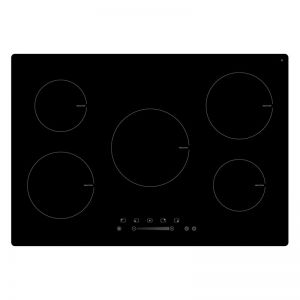 Prima Plus 75cm Black Built In Induction Electric Hob