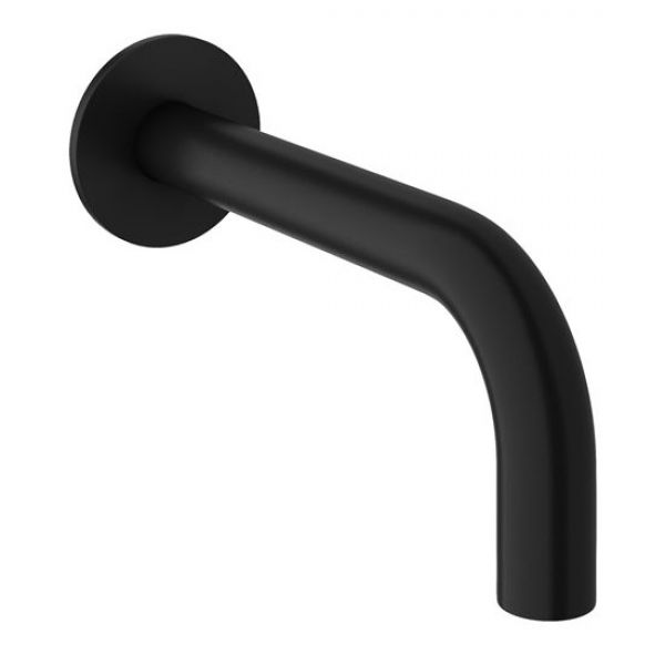 Crosswater MPRO Matt Black Wall Mounted Bath Spout