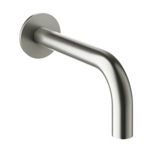 Crosswater MPRO Brushed Stainless Steel Wall Mounted Bath Spout