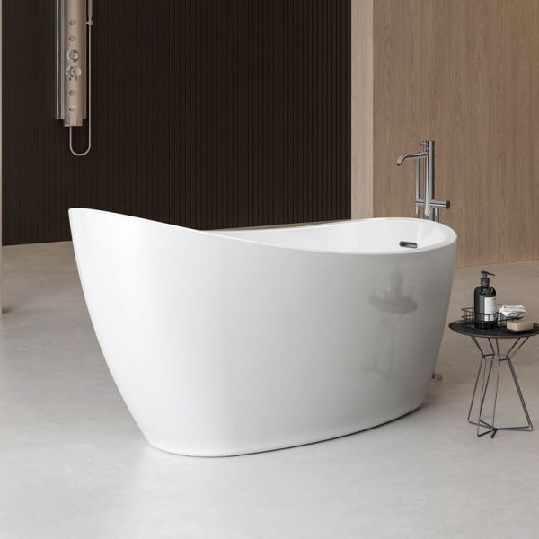 Charlotte Edwards Proteus Gloss White 1550 Freestanding Slipper Bath