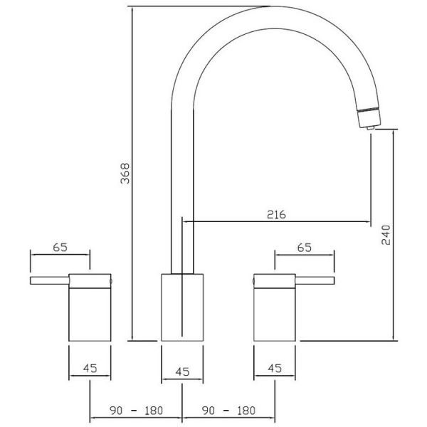 Abode Pronteau Profile Brushed Nickel 4 in 1 Boiling Hot and Filtered