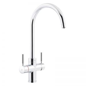 Abode Pronteau Prostream Chrome 3 in 1 Boiling Hot Water Kitchen Mixer Tap and Tank