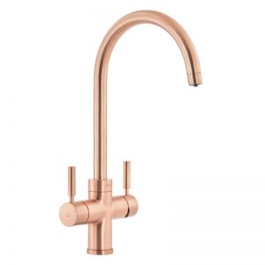Abode Pronteau Prostream Urban Copper 3 in 1 Boiling Hot Water Kitchen Mixer Tap and Tank