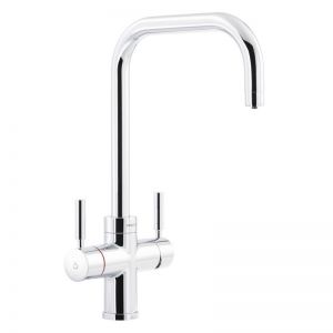Abode Pronteau Prostyle Chrome 3 in 1 Boiling Hot Water Kitchen Mixer Tap and Tank
