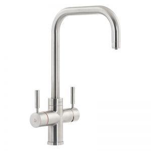 Abode Pronteau Prostyle Brushed Nickel 3 in 1 Boiling Hot Water Kitchen Mixer Tap and Tank