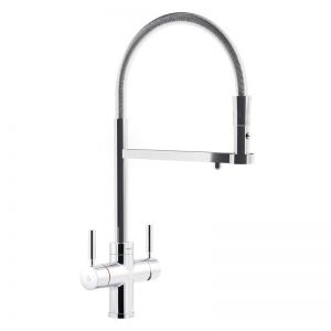 Abode Pronteau Professional Chrome 3 in 1 Boiling Hot Water Kitchen Mixer Tap and Tank
