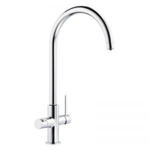 Abode Pronteau Prothia Chrome 3 in 1 Boiling Hot Water Kitchen Mixer Tap and Tank