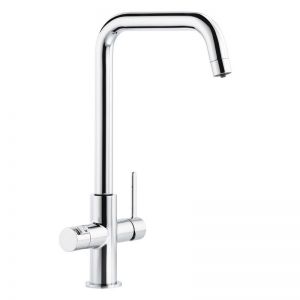 Abode Pronteau Prothia Quad Chrome 3 in 1 Boiling Hot Water Kitchen Mixer Tap and Tank