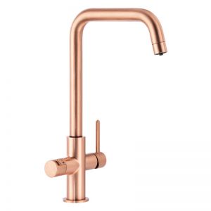 Abode Pronteau Prothia Quad Urban Copper 3 in 1 Boiling Hot Water Kitchen Mixer Tap and Tank