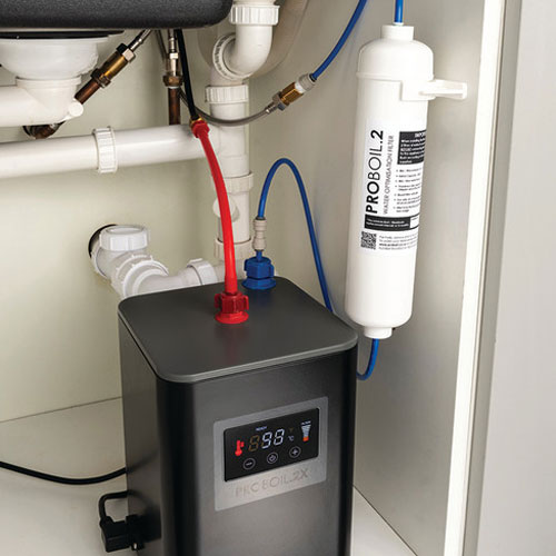 Abode Pronteau Protrad Antique Brass 4 in 1 Boiling Hot and Filtered