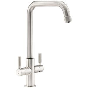 Abode Pronteau Industria Brushed Nickel 3 in 1 Boiling Hot Water Kitchen Mixer Tap and Tank