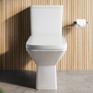 Apex Puriti Rimless Open Back Close Coupled Toilet