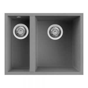 Reginox Quadra Titanium 1.5 Bowl Undermount Granite Kitchen Sink 560 x 440mm