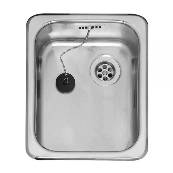 Reginox Single Bowl Stainless Steel Kitchen Sink 342 x 282mm