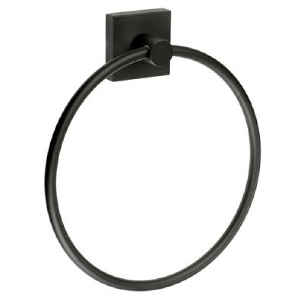 Smedbo House Towel Ring Black RB344