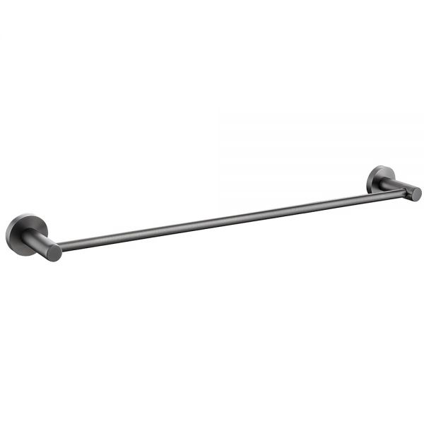 Bristan Gun Metal Grey Round 600mm Towel Rail RD RAIL GM