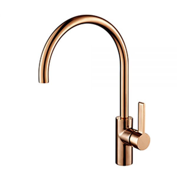 JTP Rose Gold Kitchen Mixer Tap