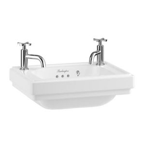 Burlington Riviera 450mm Wall Hung Cloakroom Basin RIV8 2TH