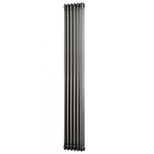 Riviera Trade 1800 x 287 Raw Metal Vertical 3 Column Radiator