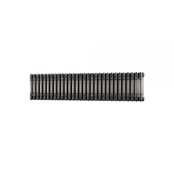 Riviera Trade 300 x 1355 Raw Metal Horizontal 3 Column Radiator