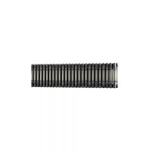 Riviera Trade 300 x 1164 Raw Metal Horizontal 4 Column Radiator